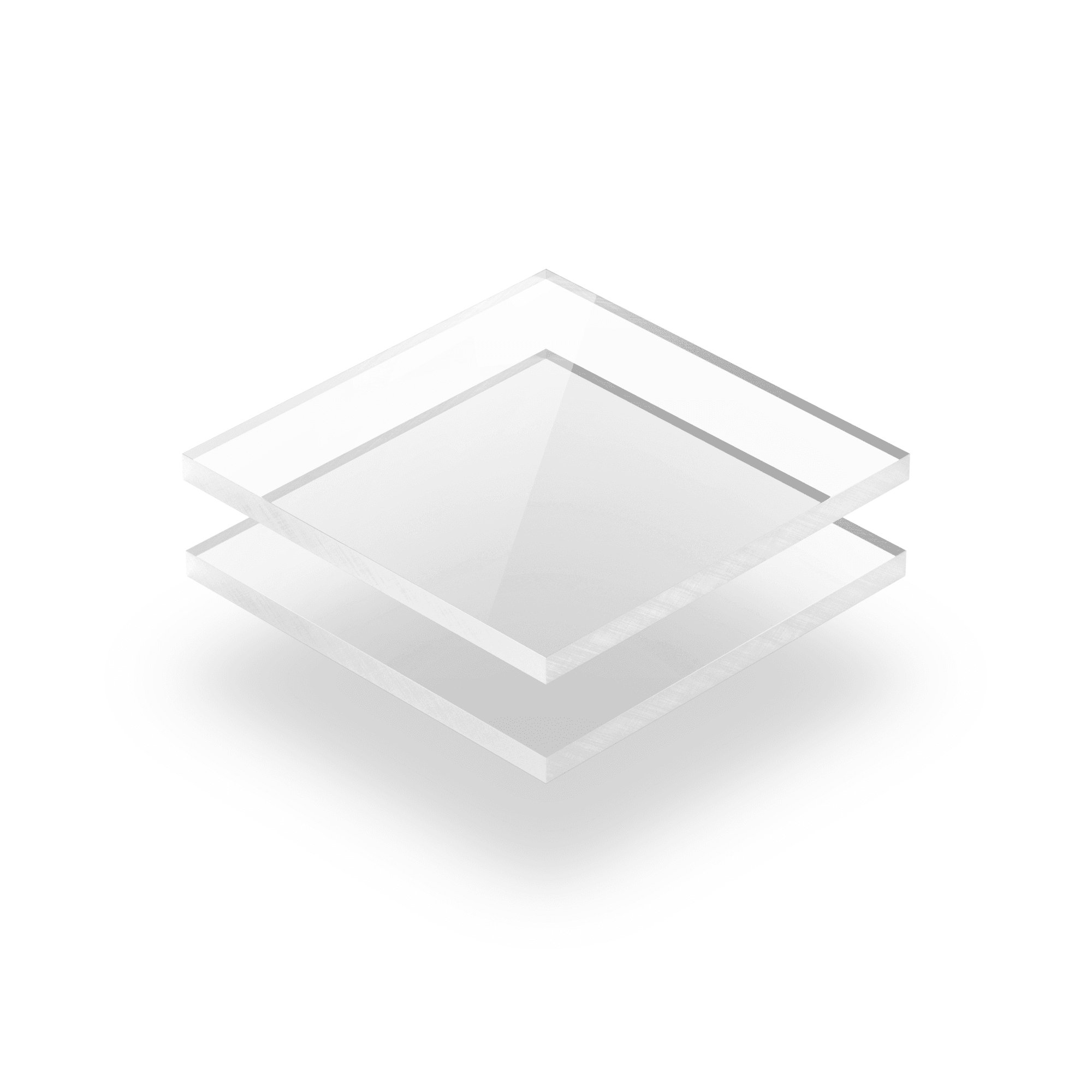 Helder transparant goedkoop plexiglas XT plaat