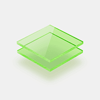 Fluorescerend plexiglas