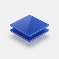 Gekleurd plexiglas