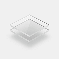 Glashelder plexiglas