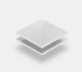 Polycarbonaat opaalwit