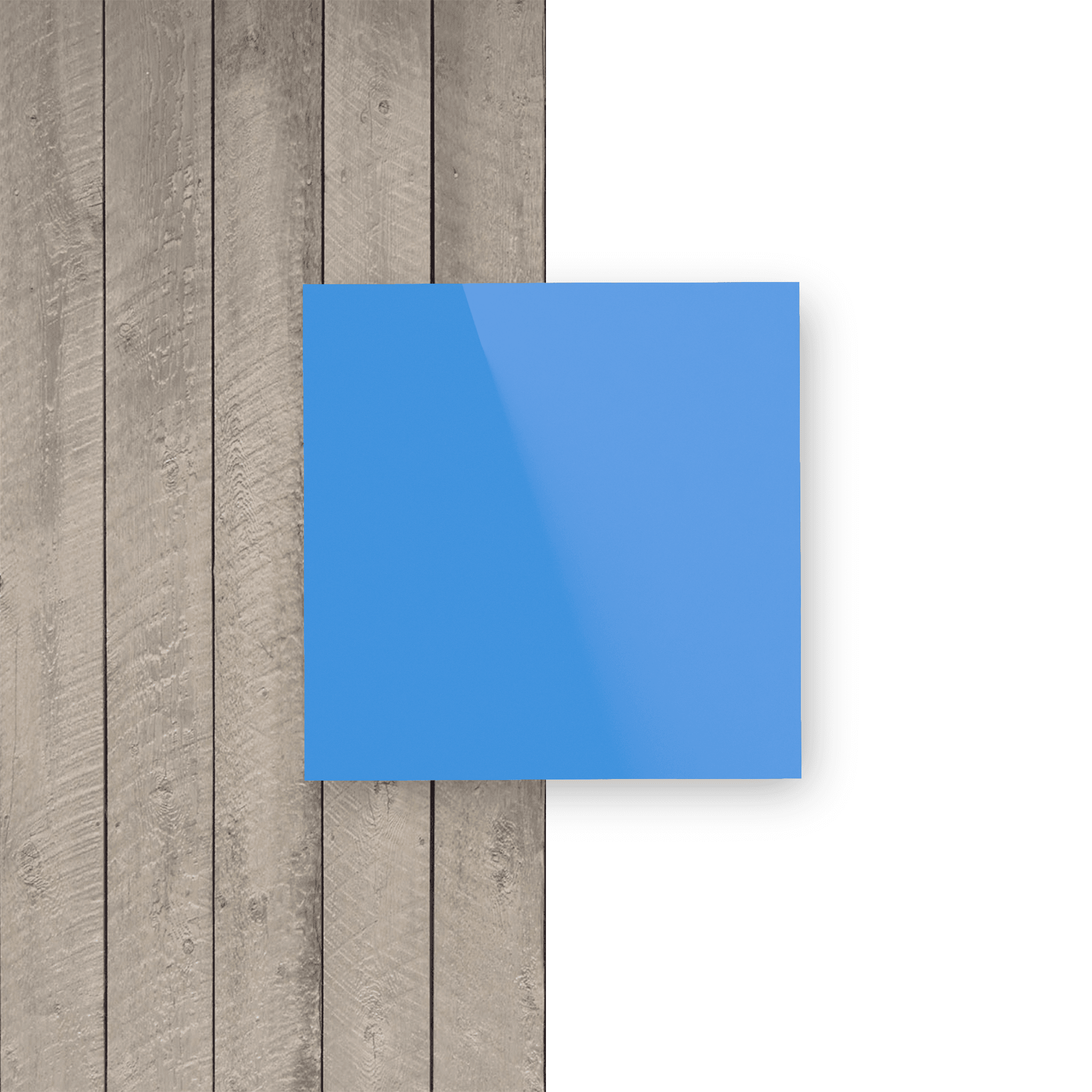 3.1 Bovenaanzicht hout woodlook Plexiglas opaalblauw