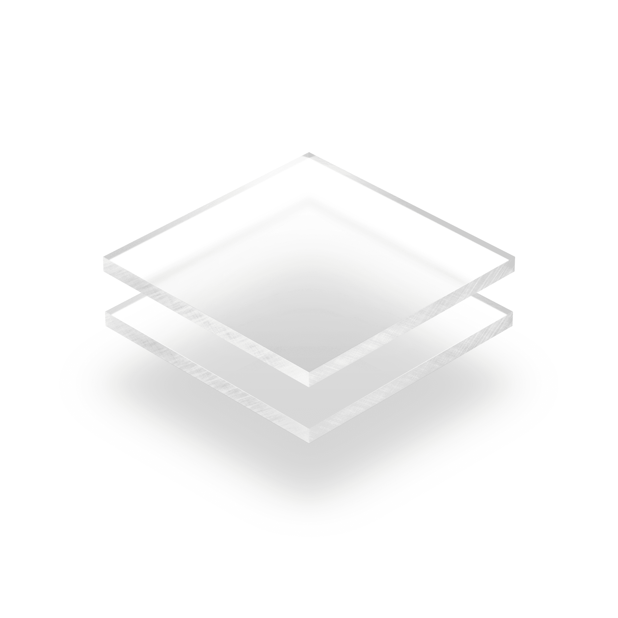Frost plexiglas plaat helder