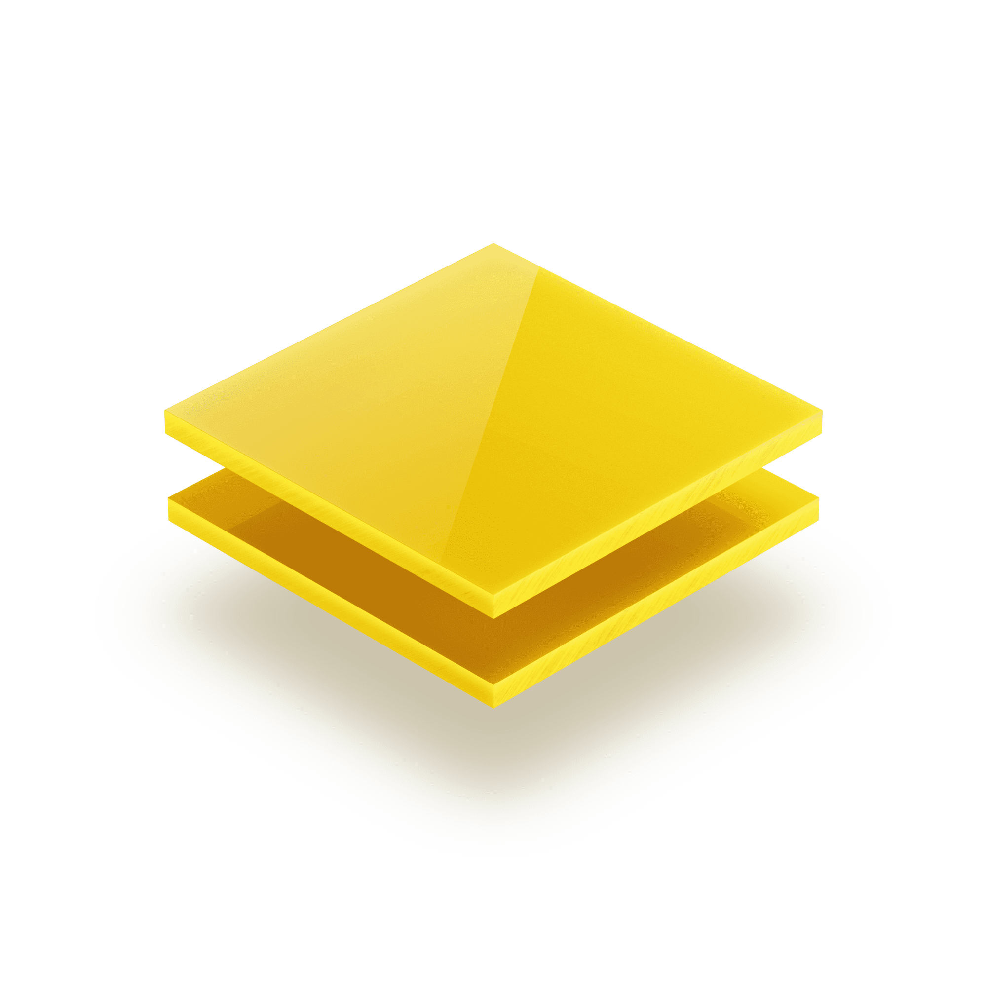 Opaalgeel plexiglas