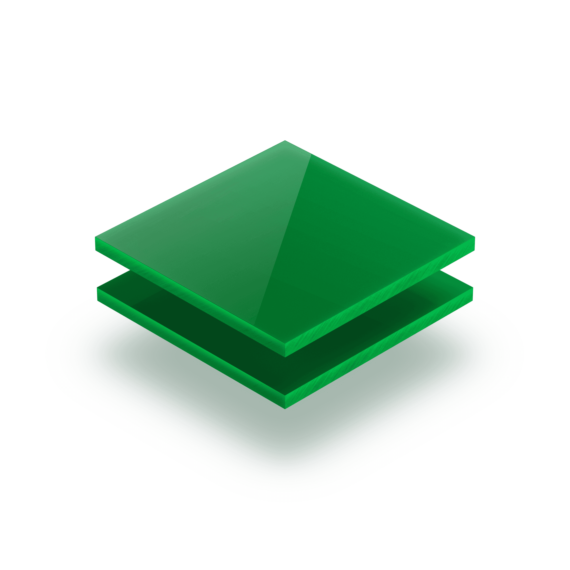 Opaalgroen plexiglas