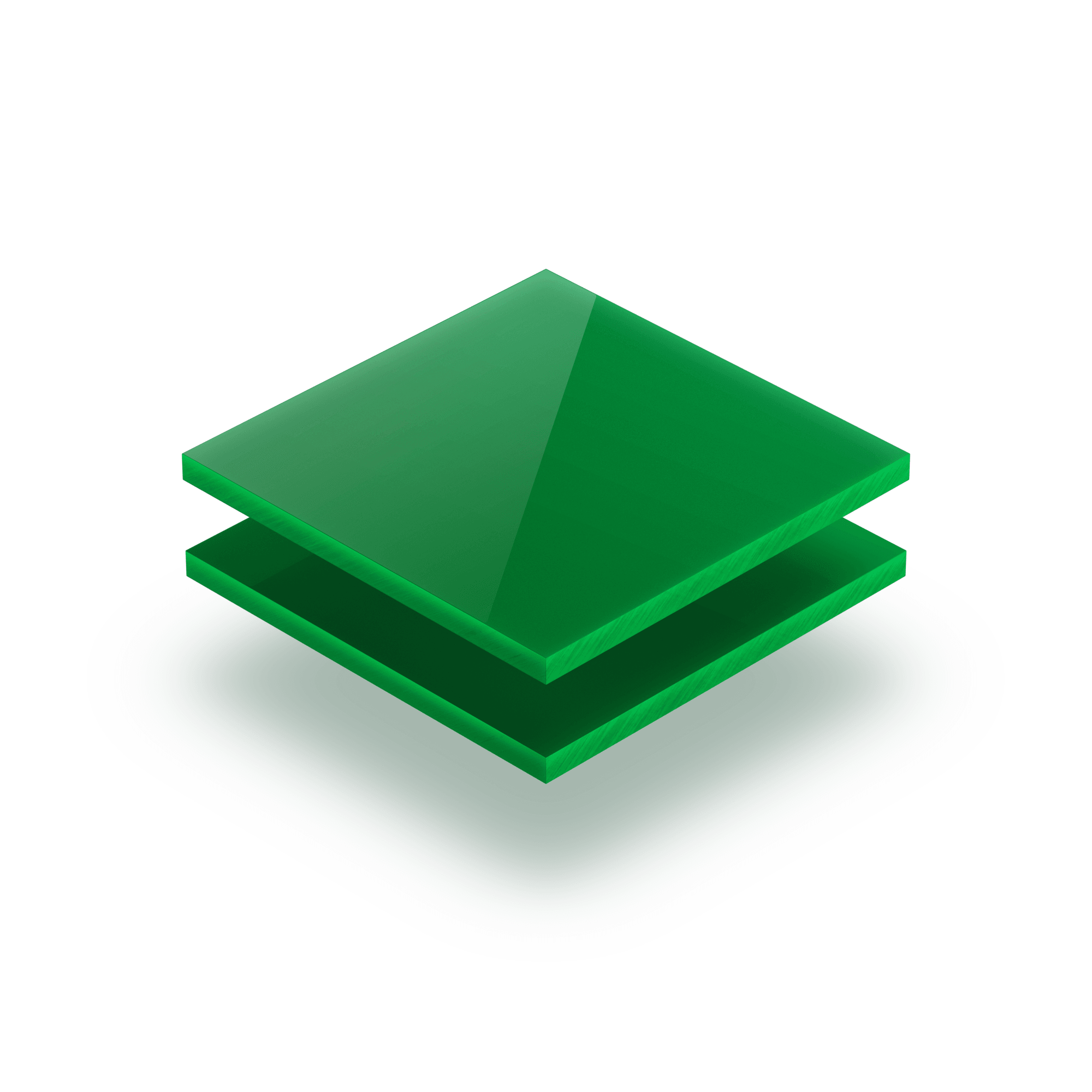 Opaalgroen plexiglas