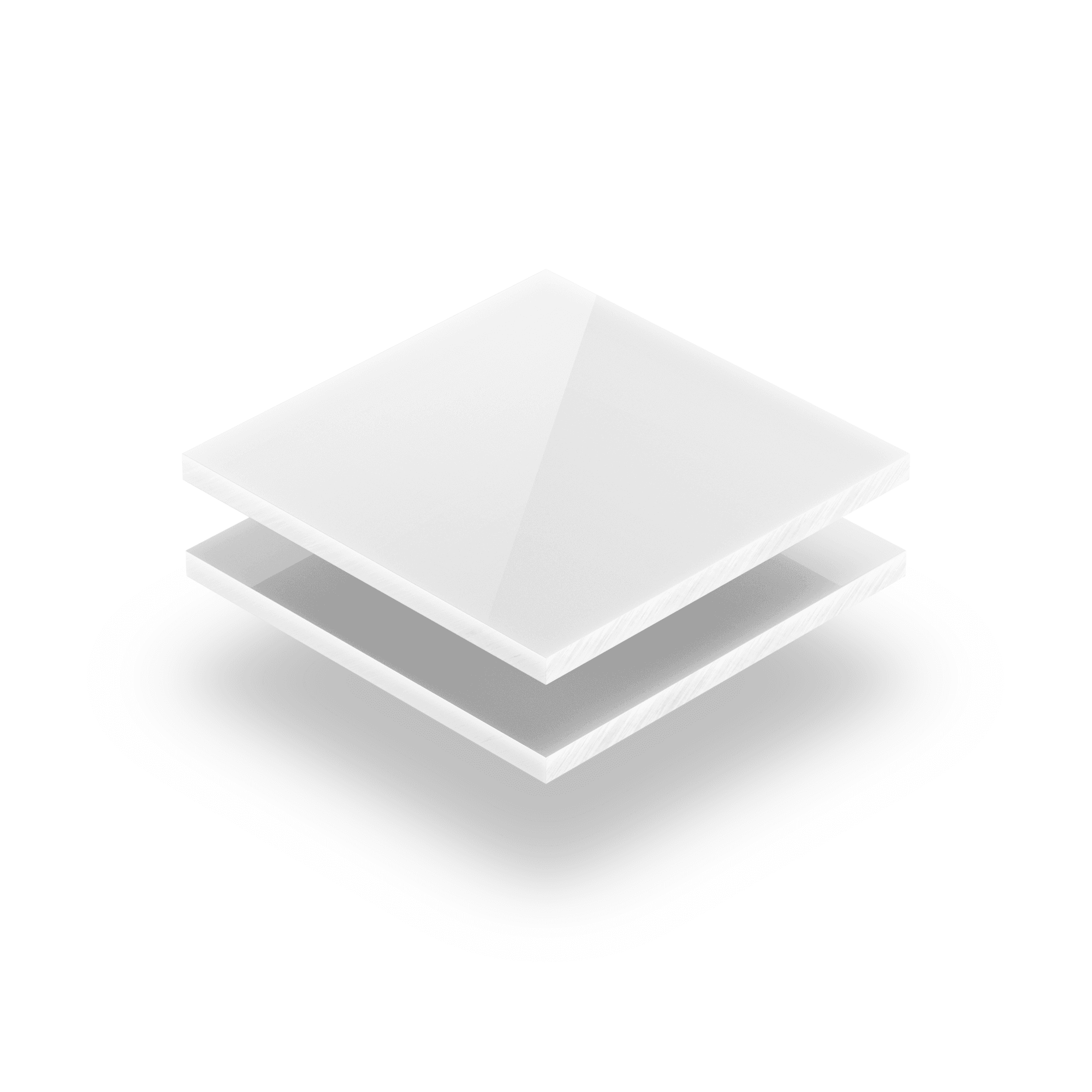 Opaalwit plexiglas plaat