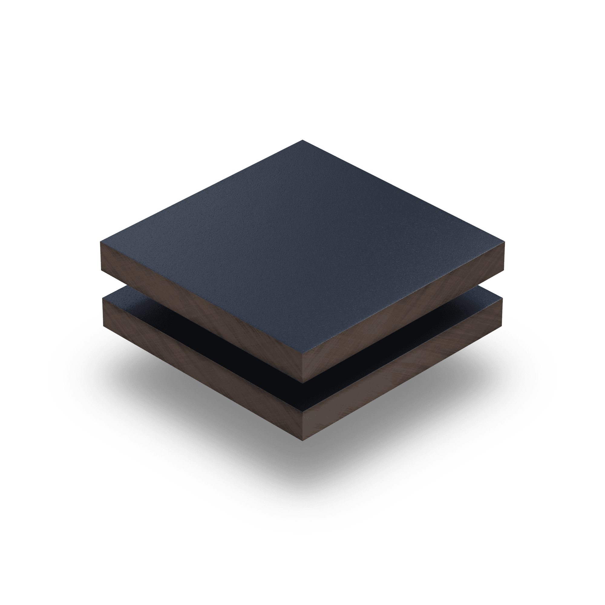 HPL staalblauw structuur RAL 5011