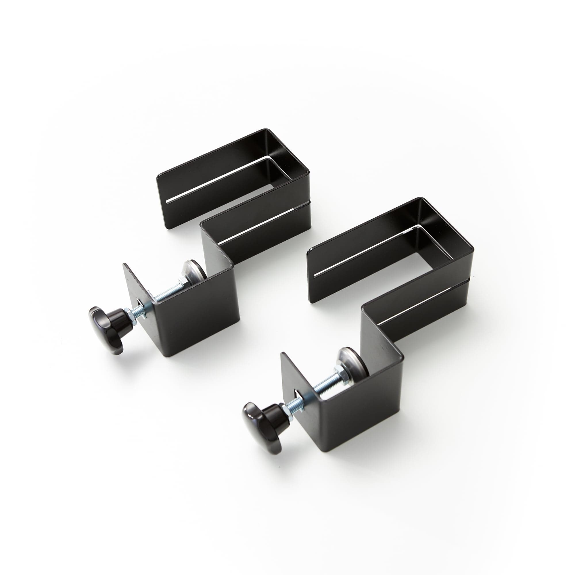 Set klemmen voor plexiglas plaat