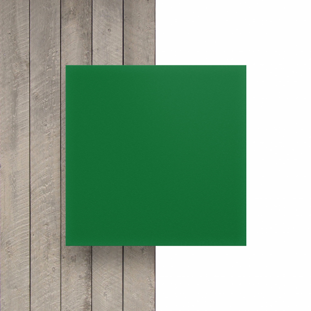 Geschuimd PVC voorkant groen