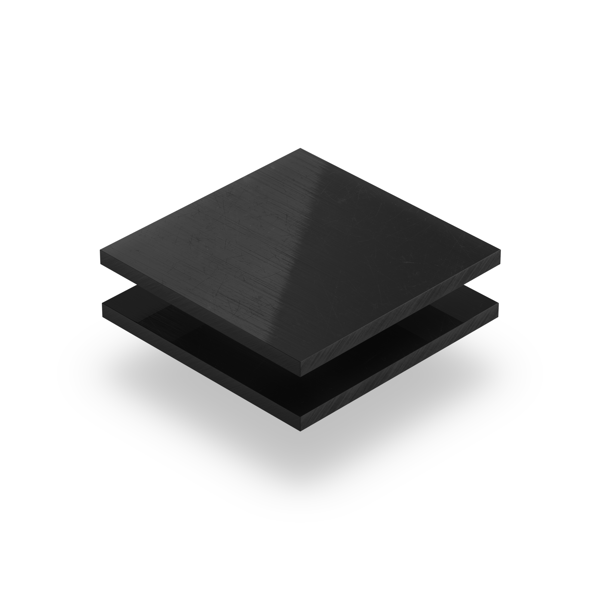 dynamisch Getand schuld Zwarte HDPE platen van 10 mm dik op maat gezaagd en snel geleverd